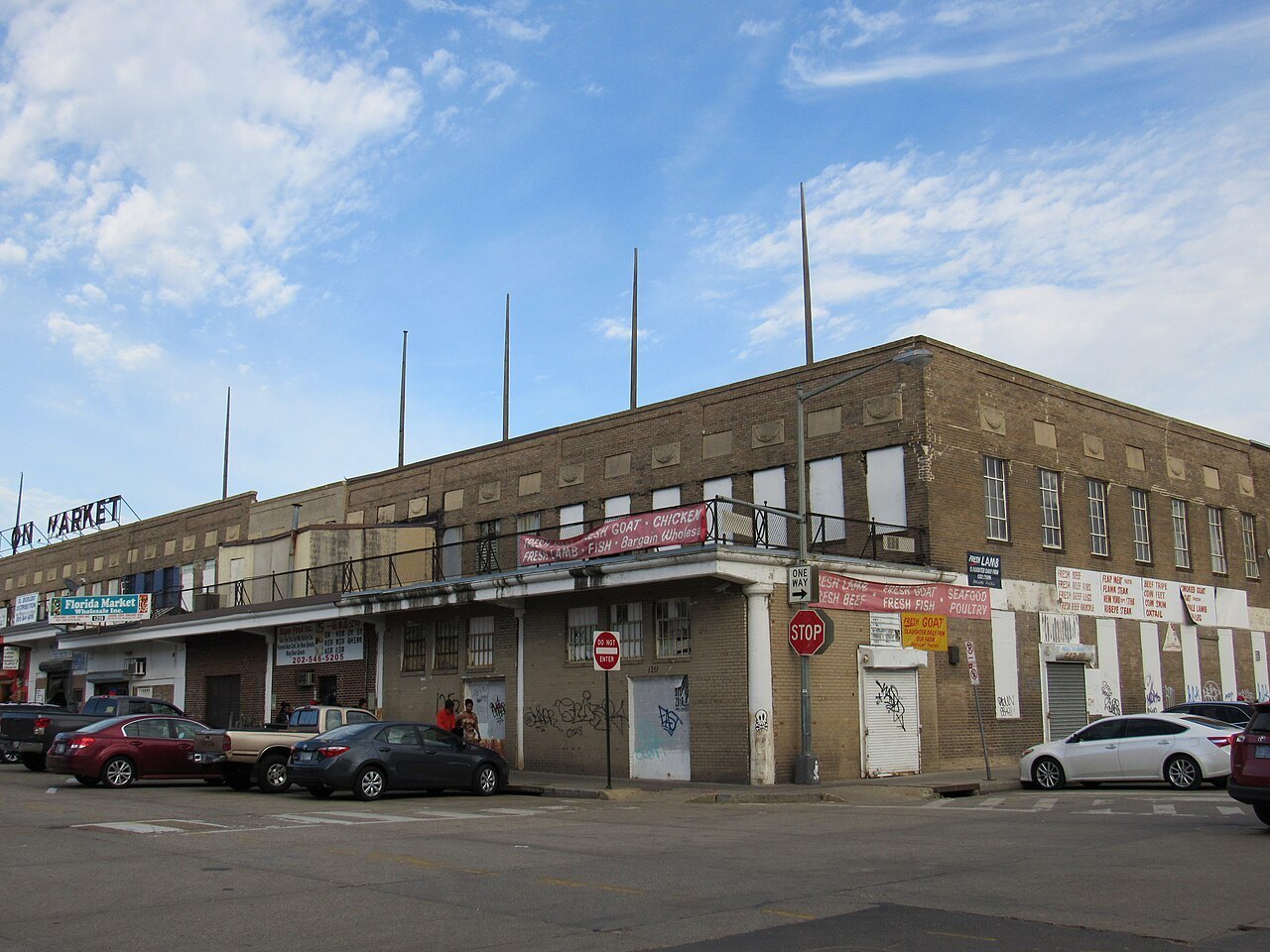 The old market hall of Union Market in Northeast