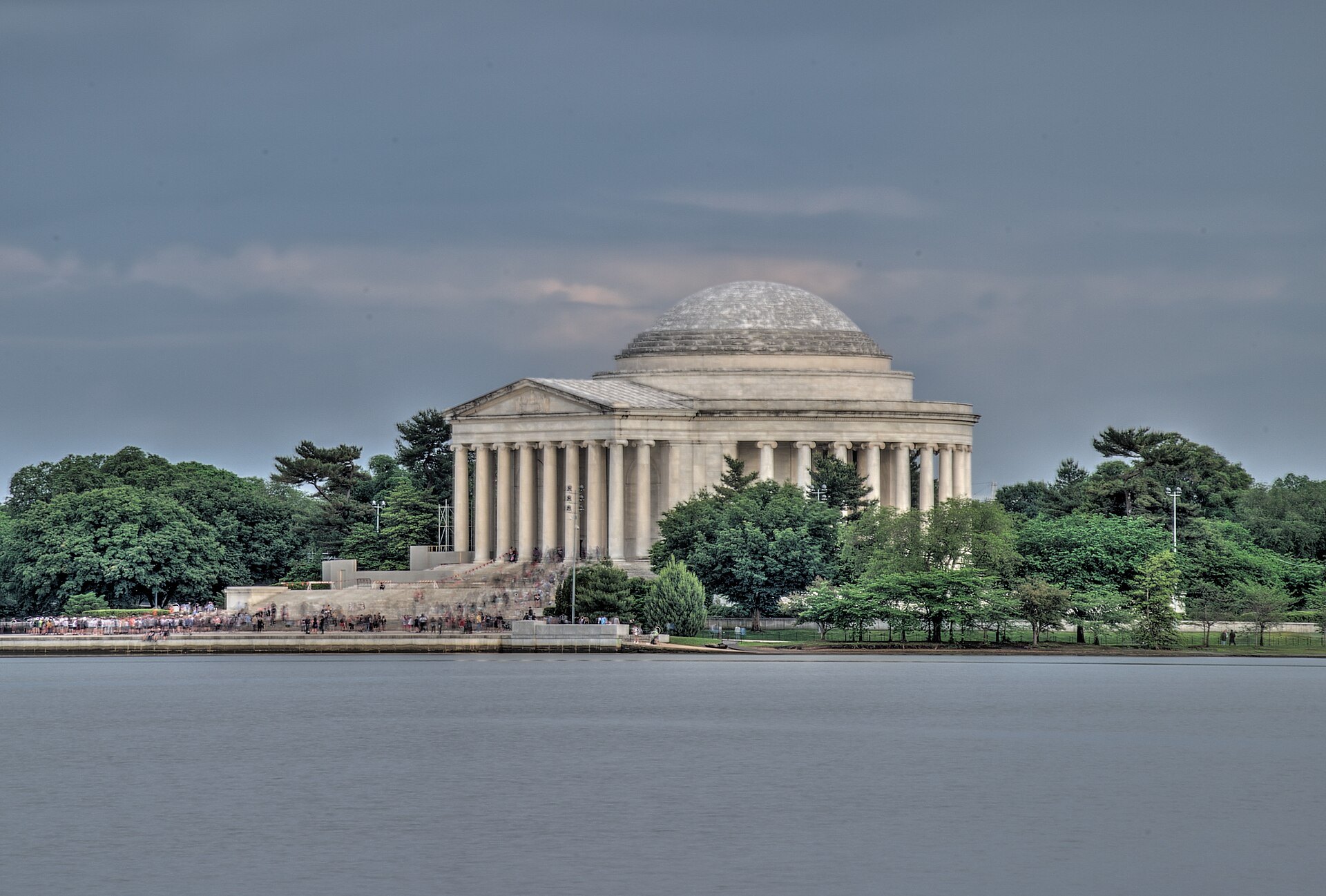 The Jefferson Memorial across the Tidal Basin